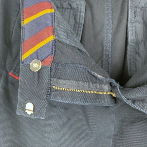 Tommy Hilfiger women's navy and red denim skirt, 8 - Picture 8 of 8